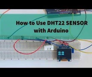 How to Use DHT22 Humidity and Temperature Sensor With Arduino | Visuino ...